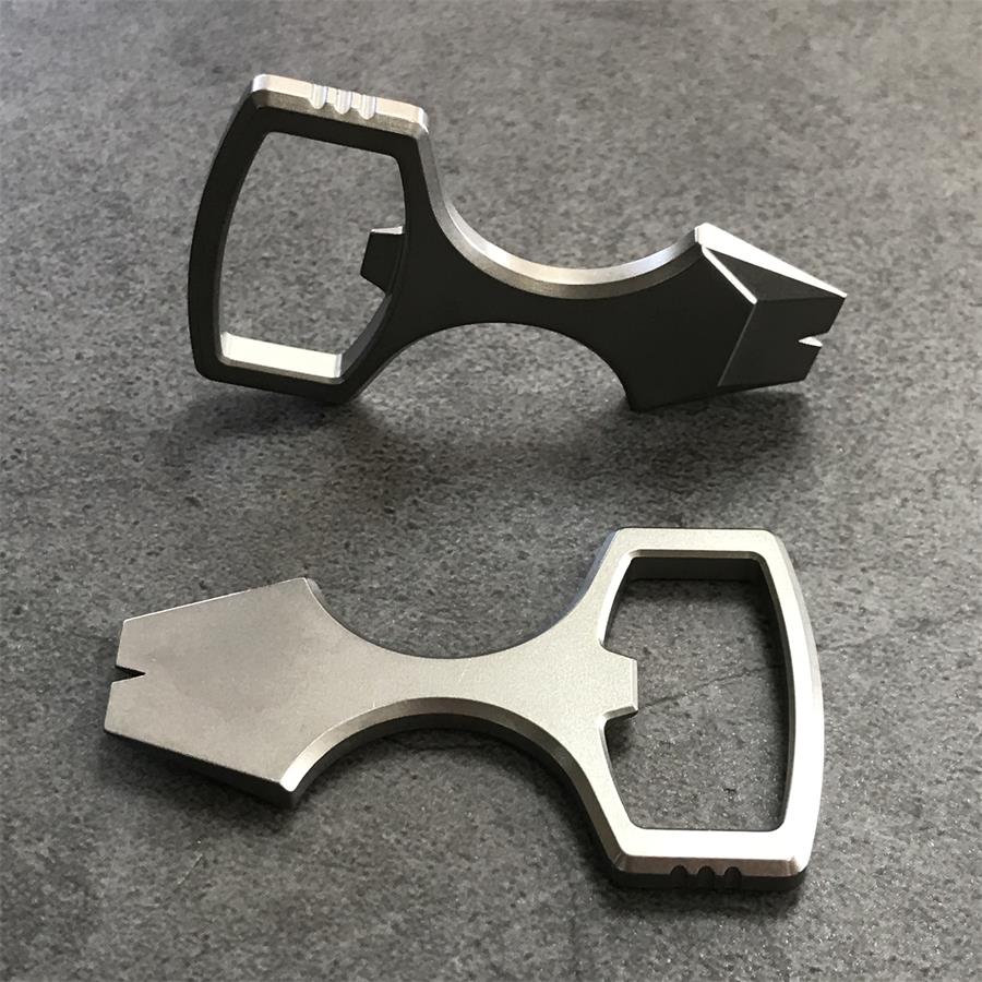Portable Multi-Use Pry Bar Tool with Bottle Opener