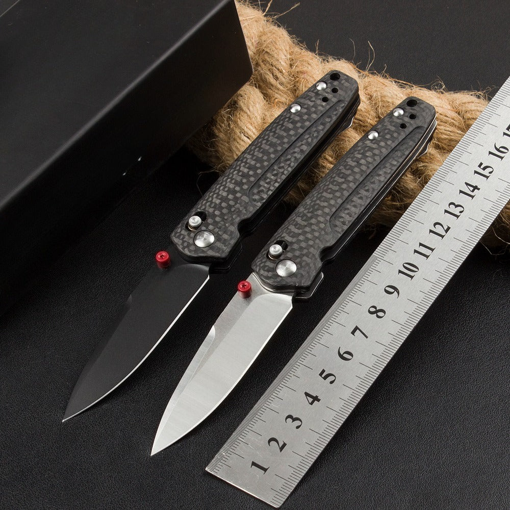 BM485 Carbon Fiber Handle D2 Outdoor Folding Tool