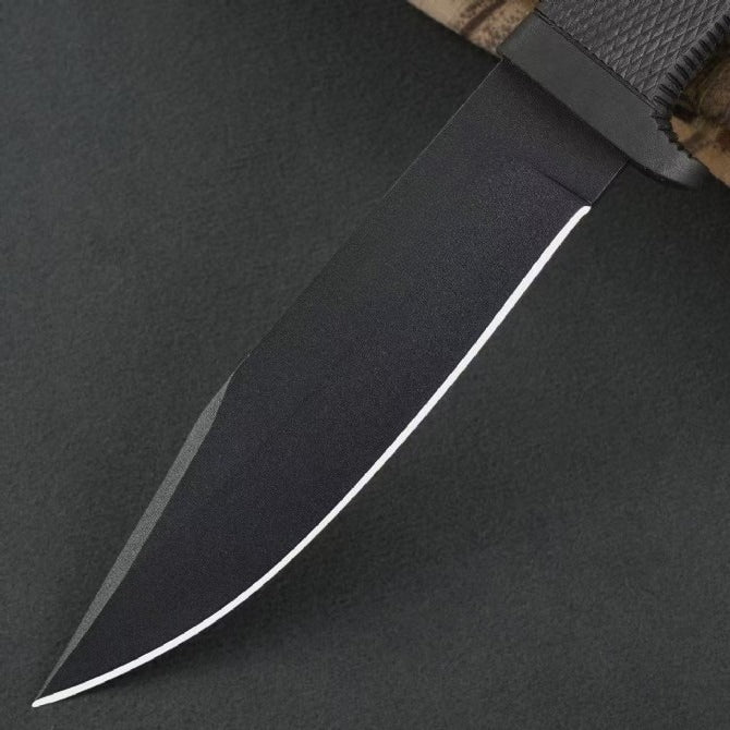 Herramientas de exterior de acero SK-5 49LCKD con revestimiento de teflón negro