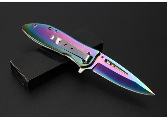 DA76-1 Color Titanium Outdoor Folding Tool