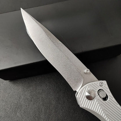Ferramenta dobrável de exterior BM710 com cabo branco em liga de alumínio e aço 8cr13