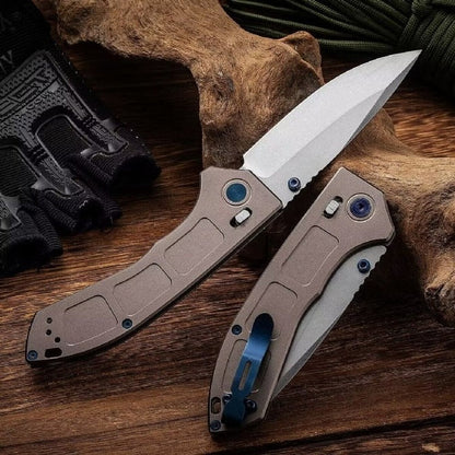 Utensile pieghevole da esterno BM748 con manico in lega di alluminio e acciaio 9CR18