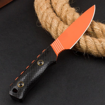 BM15600 Schwarzer Nylon-Fiberglasgriff D2-Stahl Oranges Outdoor EDC Tool