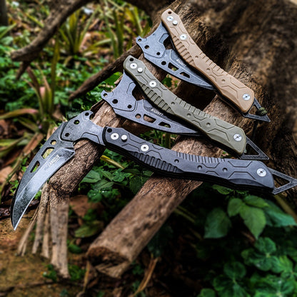 Folding Axe Knife - Tacsafeworld EDC Gadgets