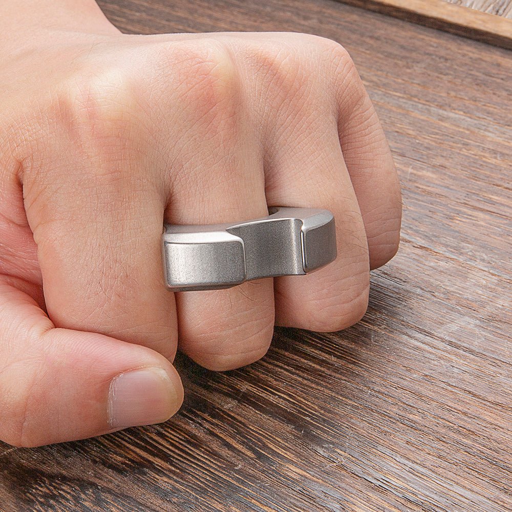 2024 New TC21 Titanium Bottle Opener Knuck - Tacsafeworld EDC Gadgets