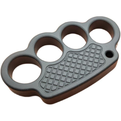 Non-Metal 4-Finger Brass Knuckles Duster Paperweight Self Defense - Tacsafeworld EDC Gadgets - Tacsafeworld EDC Gadgets