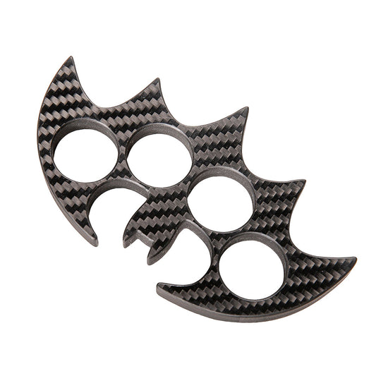 Bat Man Brass Knuckles Carbon Fiber