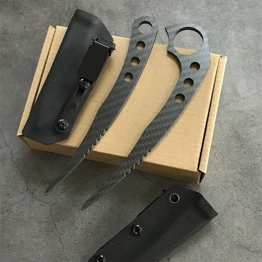 Carbon Fiber EDC Outdoor Tool with Hole