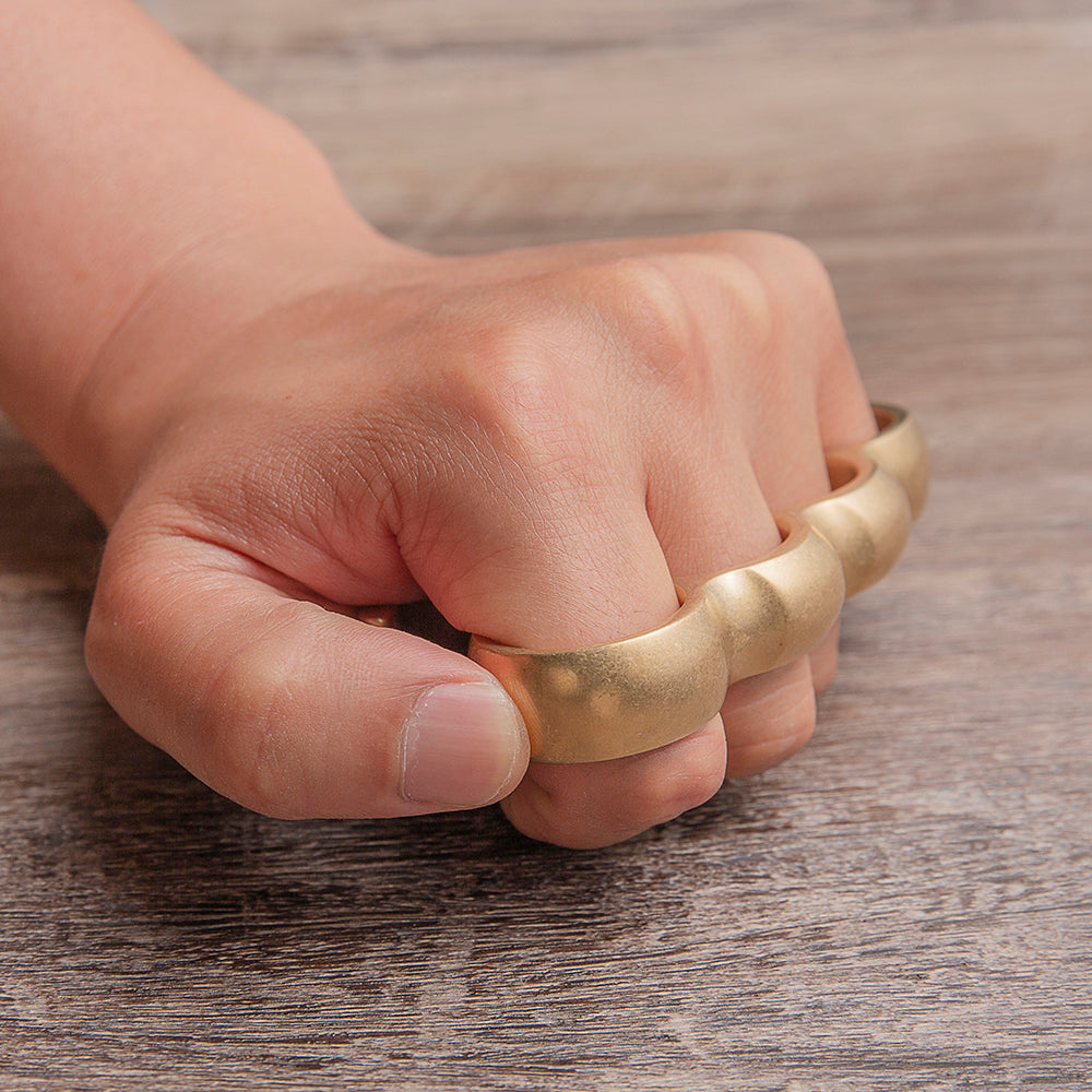 Puños de bronce clásicos de estilo americano antiguo - Gadgets EDC de Tacsafeworld 