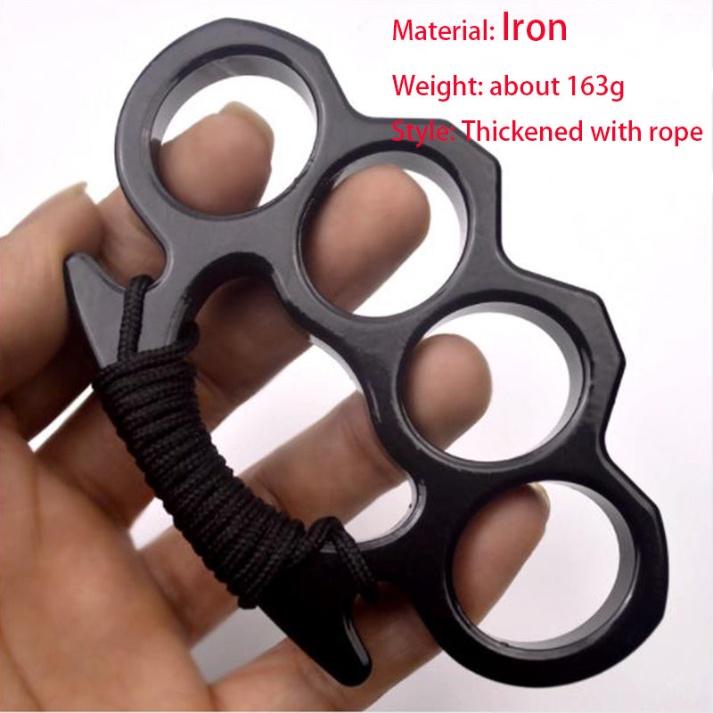 Strumento tascabile EDC da esterno Iron Four Finger