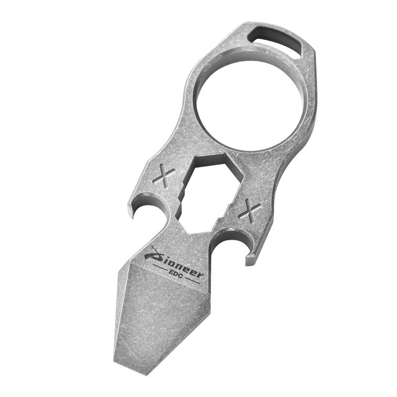 2023 NEW Titanium EDC Self Defense Keychain Multi Tool - Tacsafeworld EDC Gadgets