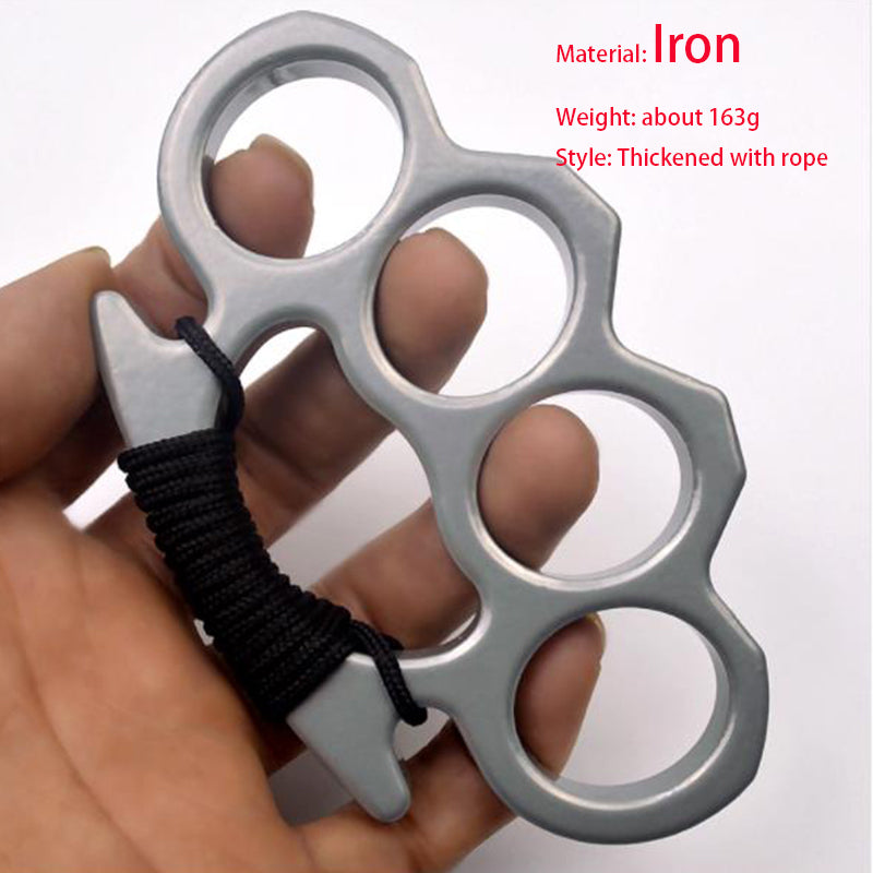 Strumento tascabile EDC da esterno Iron Four Finger