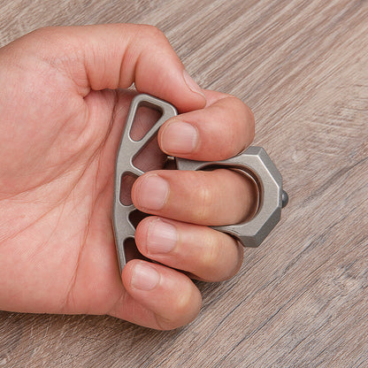 Summer Stonewash Stainless Steel Knuckledusters