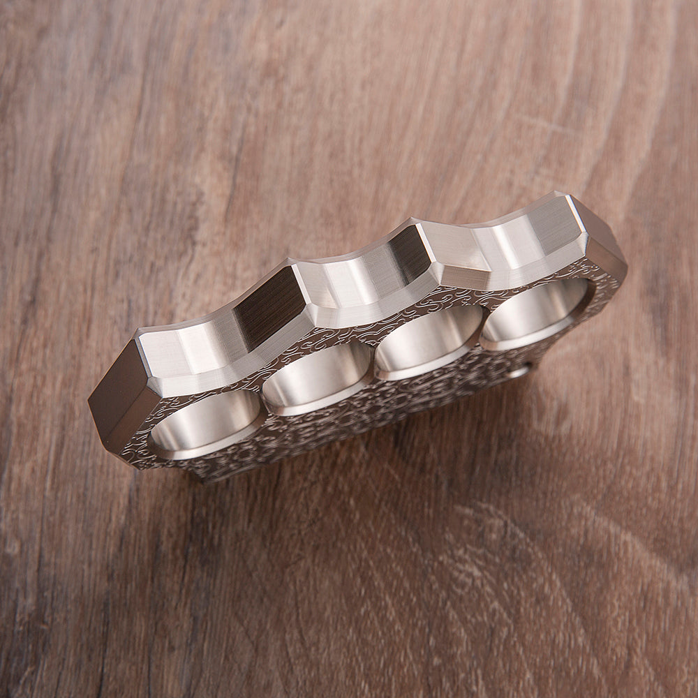 2025 Nueva Arma de Nudillos Metálicos de Acero Inoxidable Wukong Negra 