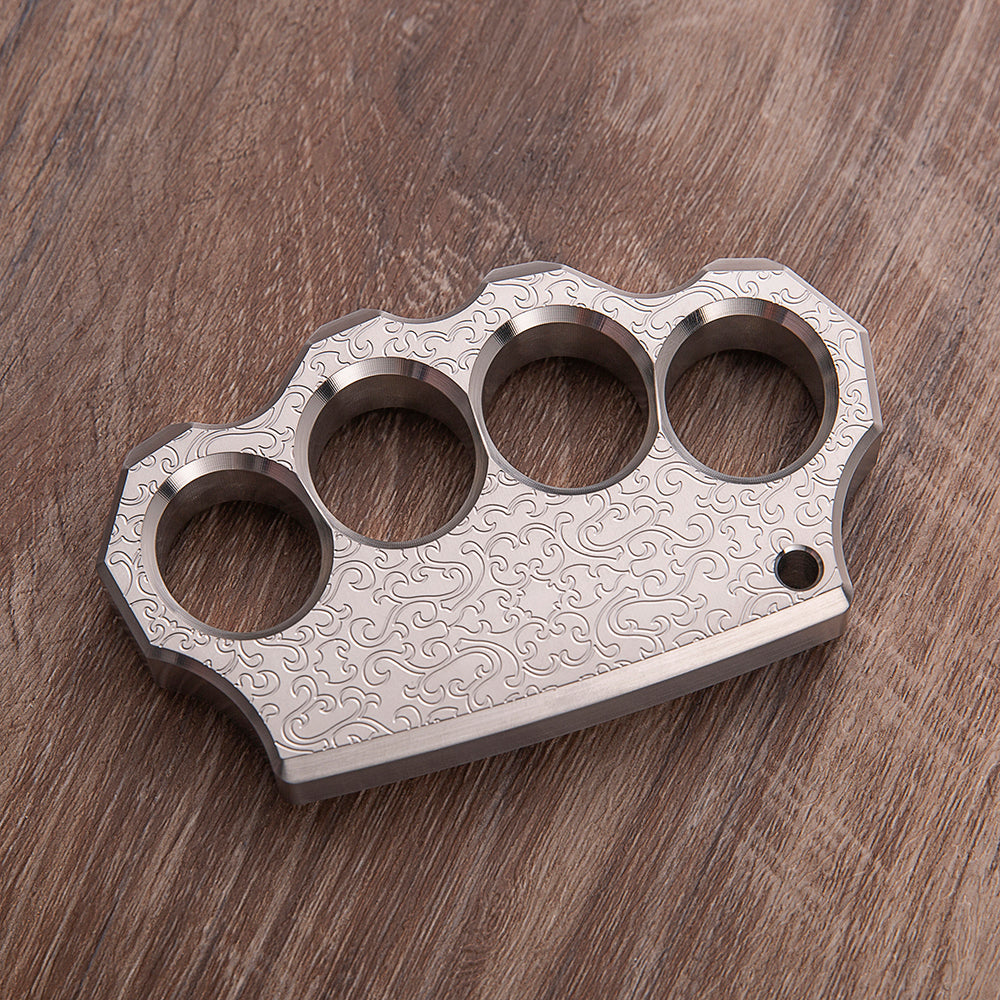 2025 Nueva Arma de Nudillos Metálicos de Acero Inoxidable Wukong Negra 