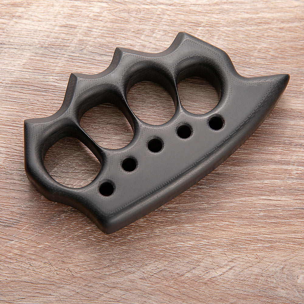 Tirapugni in ottone con punte in fibra di vetro G10 senza metallo 