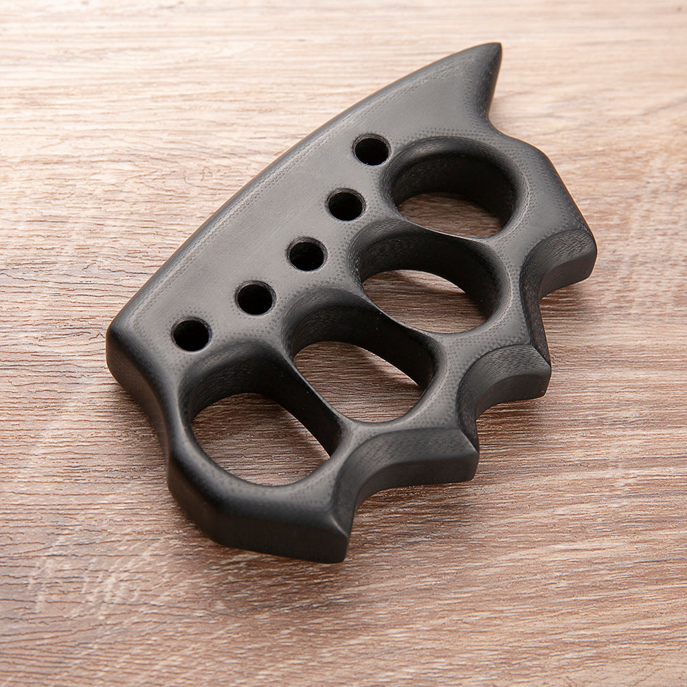 Tirapugni in ottone con punte in fibra di vetro G10 senza metallo 