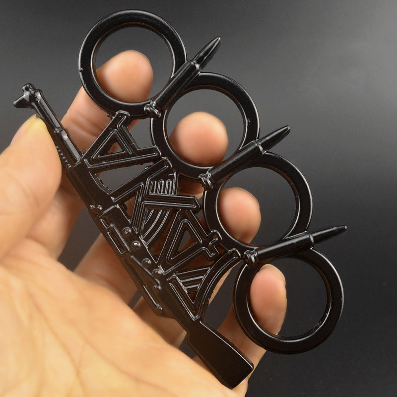 Herramienta de bolsillo EDC multiestilo de cuatro dedos para exteriores