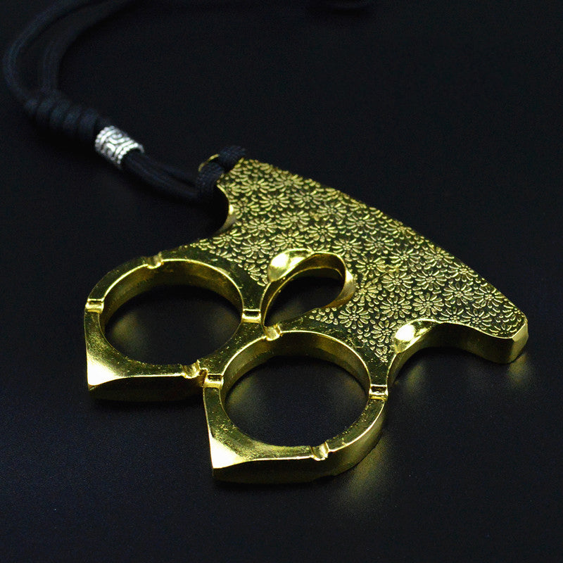 Anillo de dos dedos EDC (herramienta de transporte diario)