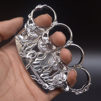 Strumenti EDC da esterno con motivo di fantasma e fuoco