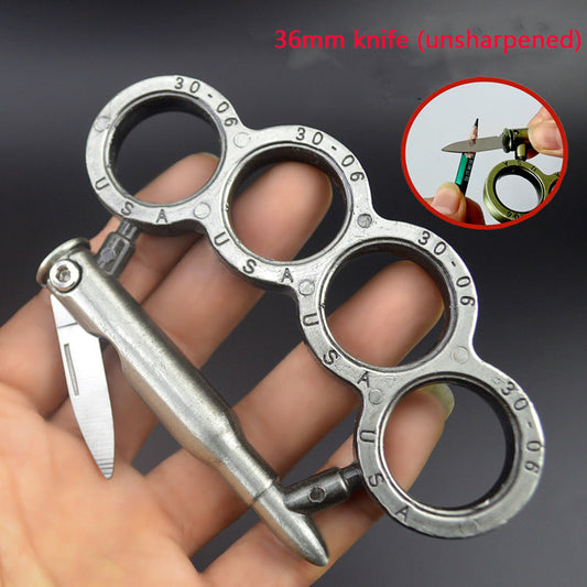 Multifunctional Zinc Alloy Mini Foldable Outdoor Tool EDC