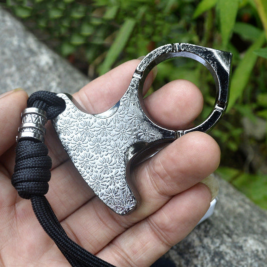 Thickened Zinc One Finger EDC Tools