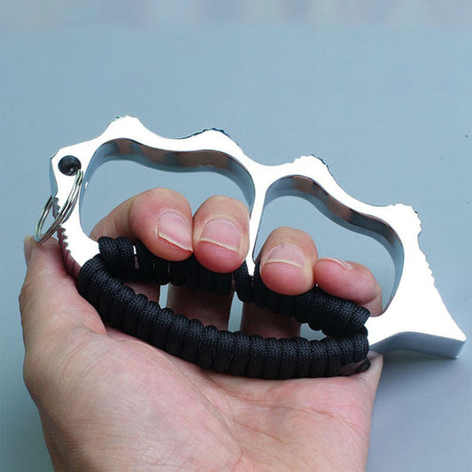 Zinc Alloy Two Finger Big Hole Paracord Edc Tool