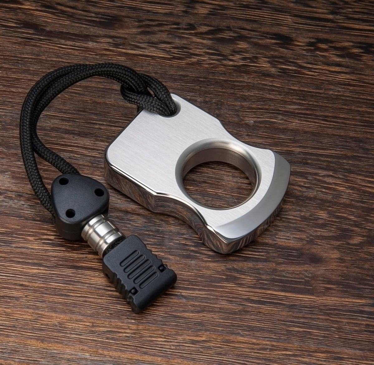 Nudillos de latón de un solo dedo de acero inoxidable 304 para mujer 