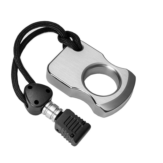 Nudillos de latón de un solo dedo de acero inoxidable 304 para mujer 