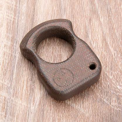 Karkearakenteinen Micarta-polymeerinen nyrkkirauta