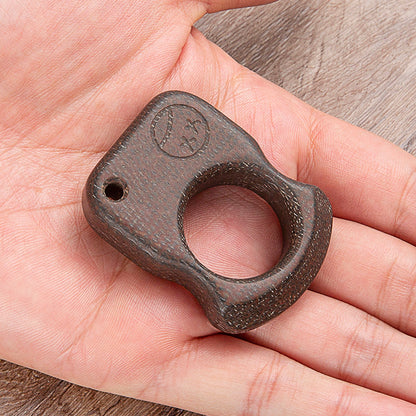 Karkearakenteinen Micarta-polymeerinen nyrkkirauta