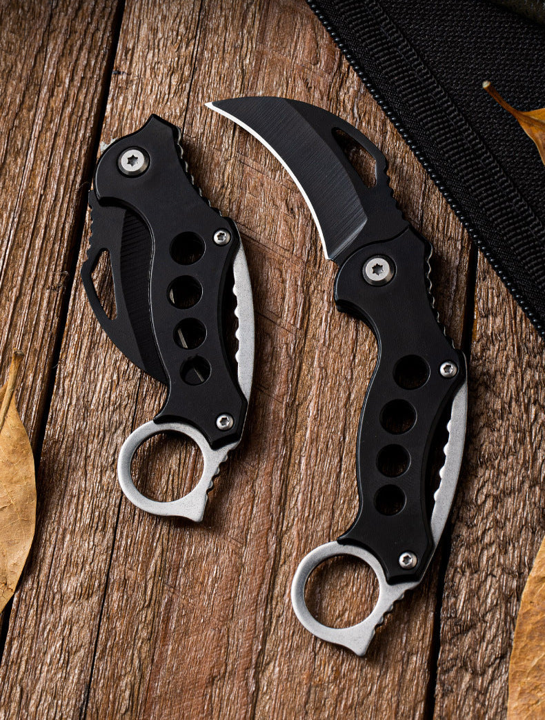 Outdoor Black Bird Portable Folding EDC Tool