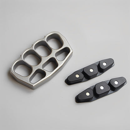 Nudillos de defensa personal EDC de acero inoxidable 304
