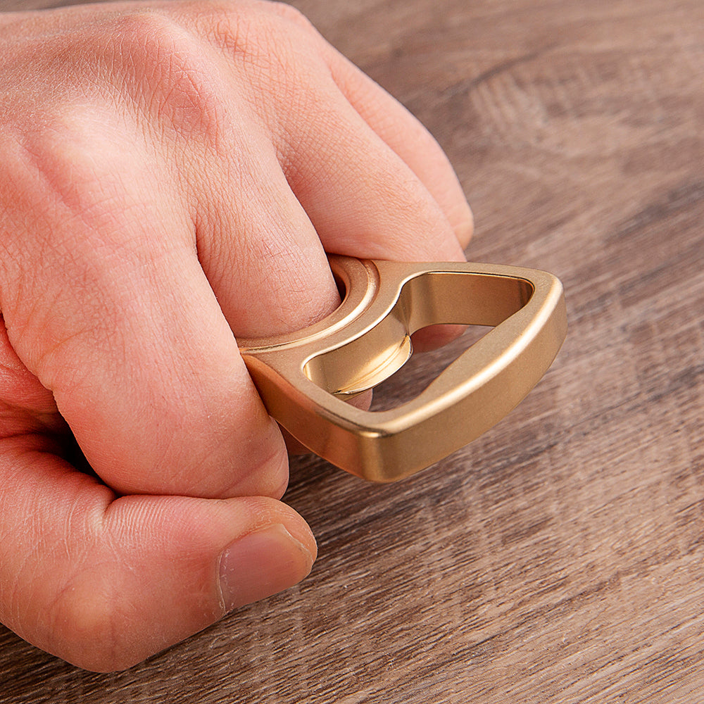 Apribottiglie Thor Full Brass 2025 con anello singolo in ottone 