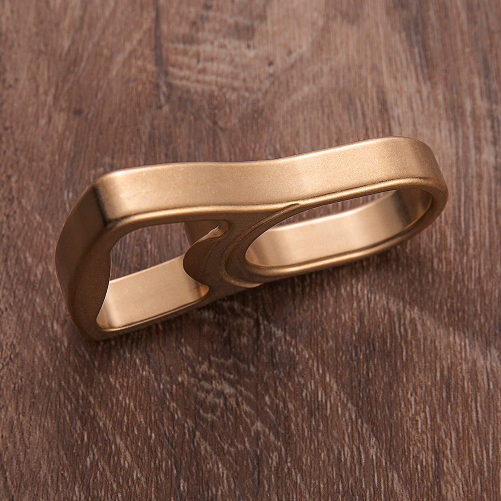 Apribottiglie Thor Full Brass 2025 con anello singolo in ottone 