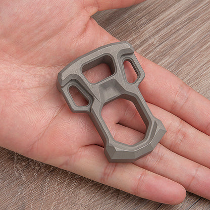 2025 Nuevo nudillo de latón de un solo dedo de acero inoxidable - Gadgets EDC Tacsafeworld