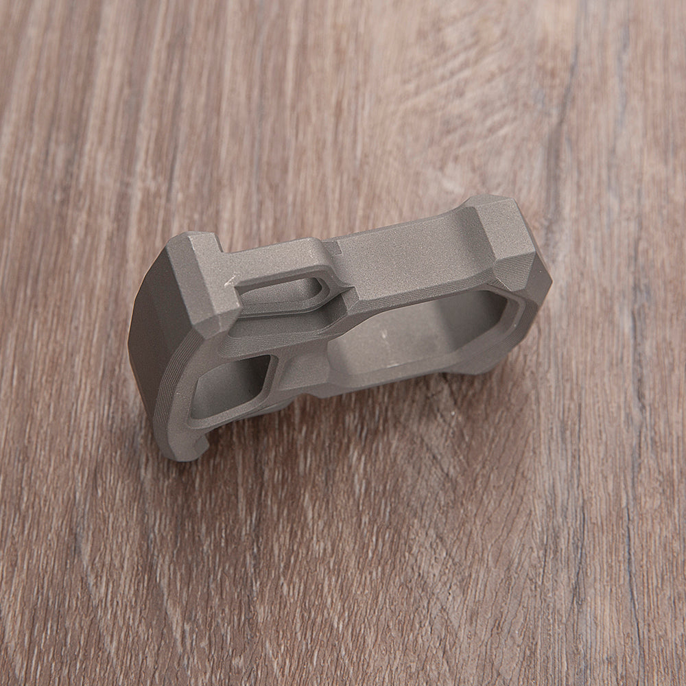 2025 Nuovo tirapugni in ottone a un dito in acciaio inossidabile - Tacsafeworld EDC Gadgets 