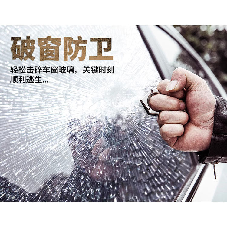 2025 Nuevo TC4 Titanium Skull Head Un Dedo Puño Plumero 