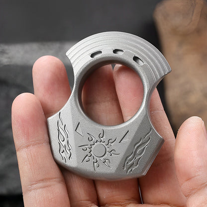 New Apollo Single Finger Knuckle Duster - Tacsafeworld EDC Gadgets