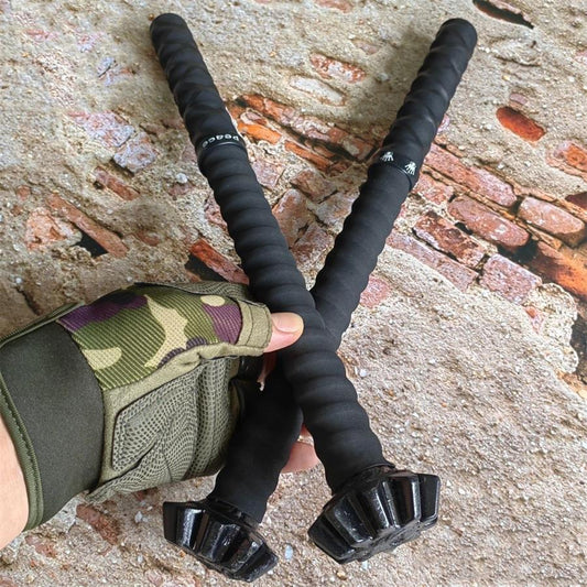 Black 2 Pcs Outdoor Tool