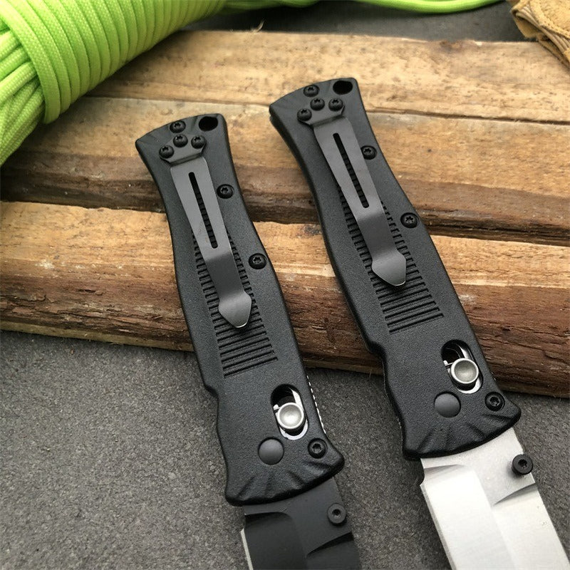 BM530 Hard Nylon Fiberglass Handle 440C Steel Outdoor Folding Tool