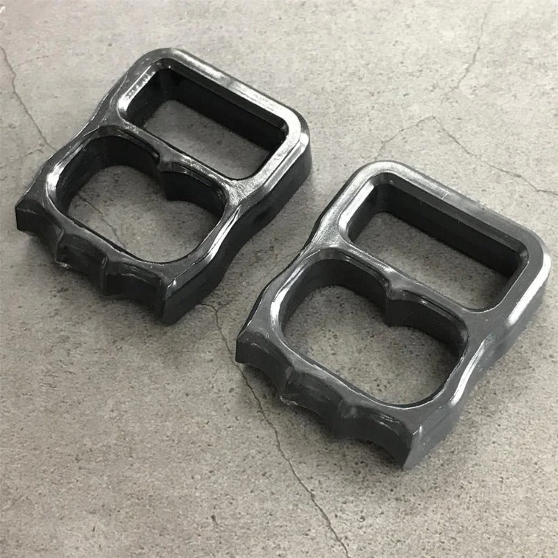Mini zaino da esterno in plastica a due fori con pendente, strumento EDC