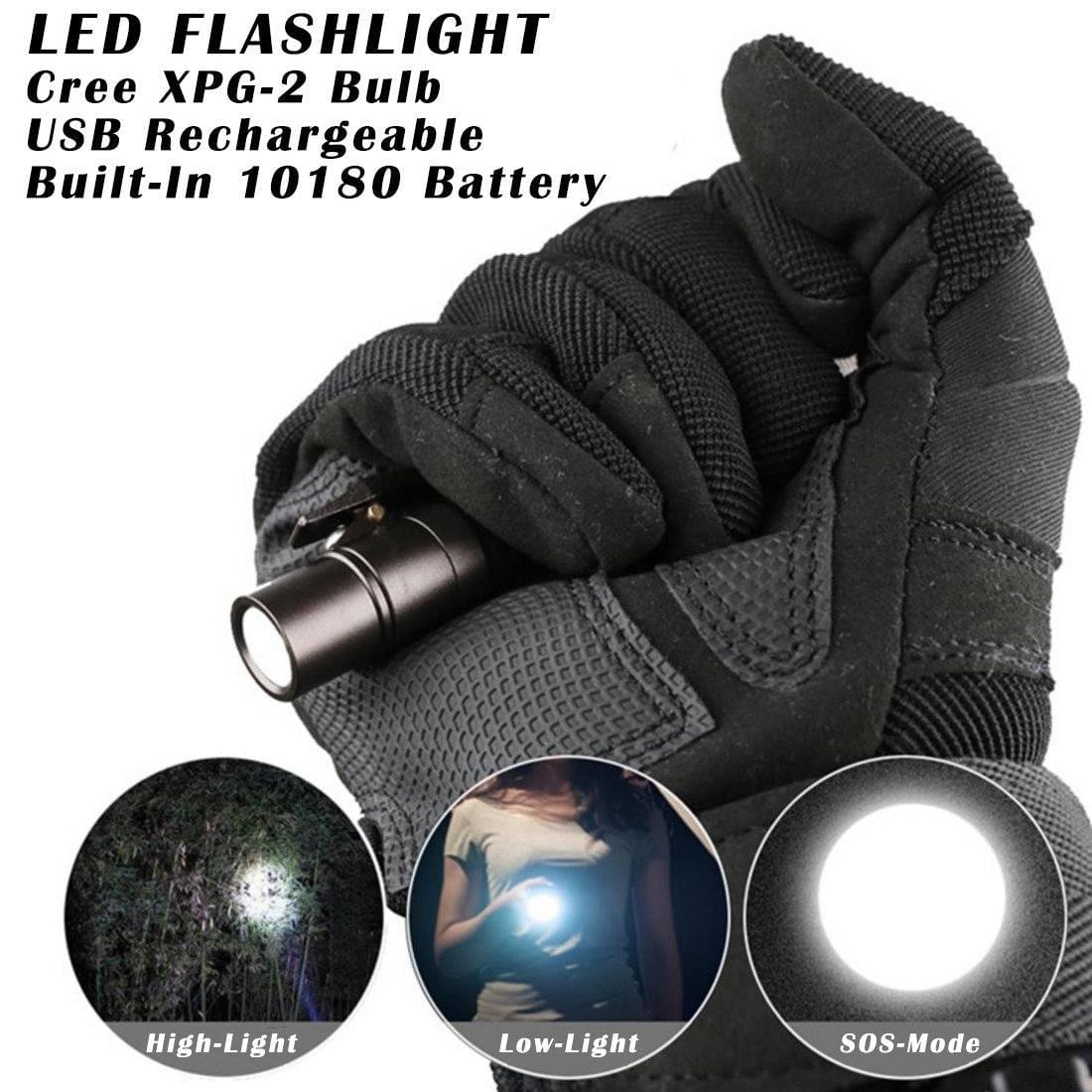 Linterna táctica de aluminio B-05 