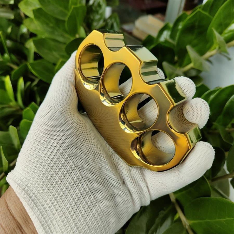 Herramienta de orificio grande para exterior, pulida, chapada en oro anodizado clásico, engrosada