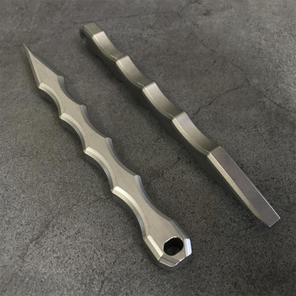 Titanium Tool for EDC Bottle Opening