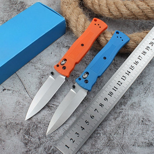 BM530 Hard Nylon Fiberglass Handle 440C Steel Outdoor Folding Tool