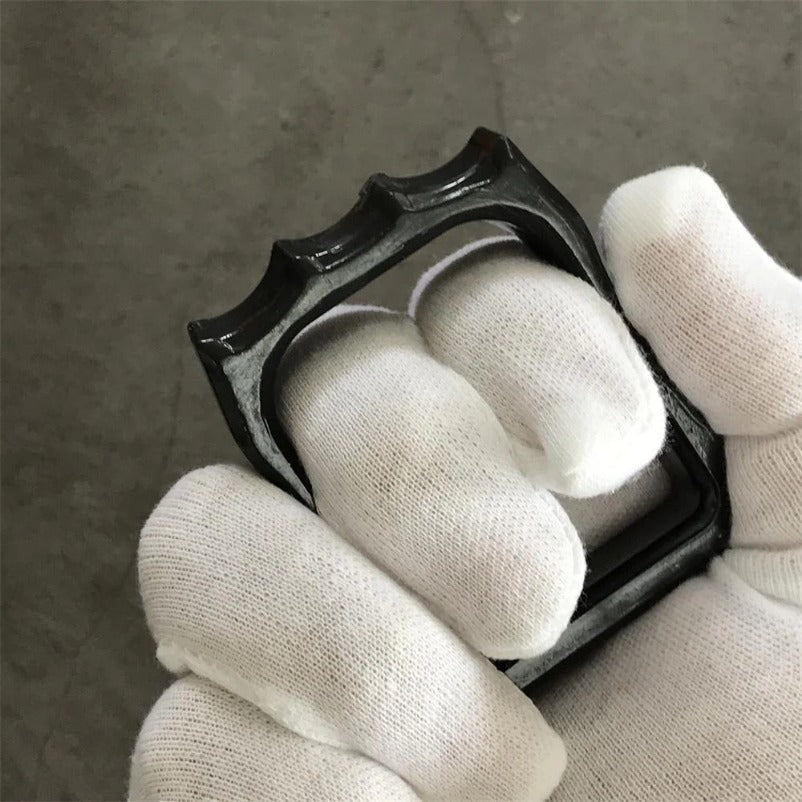 Mini zaino da esterno in plastica a due fori con pendente, strumento EDC