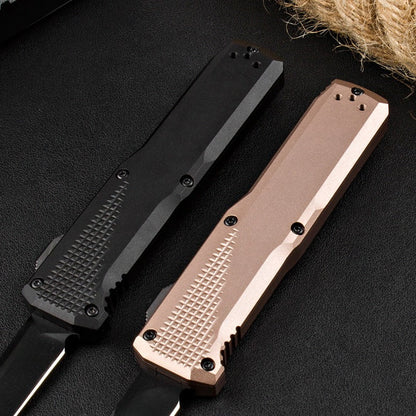 Outil portable d'extérieur en alliage d'aluminium T6 anodisé noir BM4600  