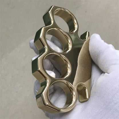 Outil extérieur classique en métal poli miroir avec grand trou