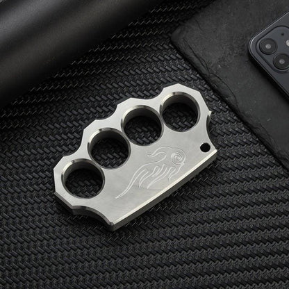 Anillos de nudillos de latón de acero inoxidable 304 real - Gadgets EDC Tacsafeworld